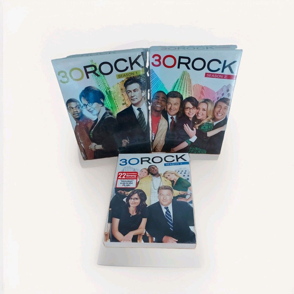 30 Rock TV Series Seasons 1, 2, 3 (DVD) - NEW